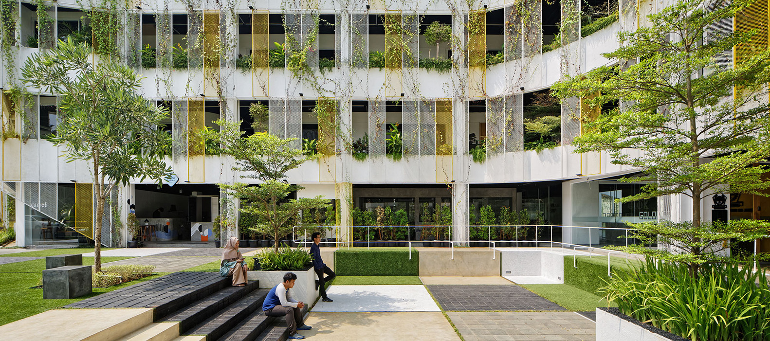 Desain Kantor Golkar Jakarta Ramah Lingkungan 3