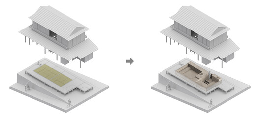 Transformasi Rumah Kayu Tradisional Jepang Annex Misumi 26