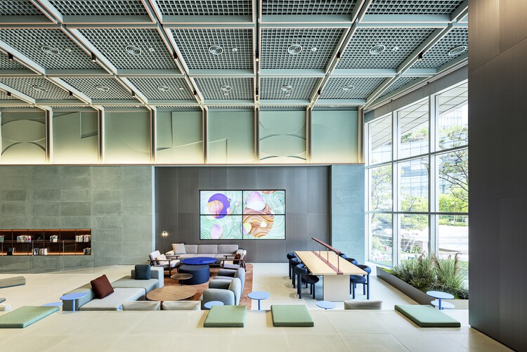 Desain Interior Kantor Konsep Hijau Sage di Korea Selatan 8