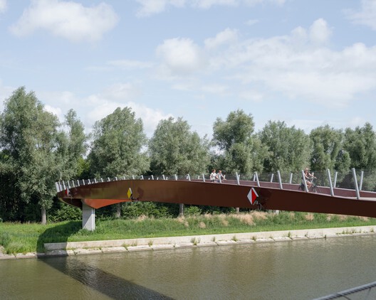 Desain Jembatan Vlasbrug Belgia Karya Arsitektur De Vlaamse Waterweg nv 25