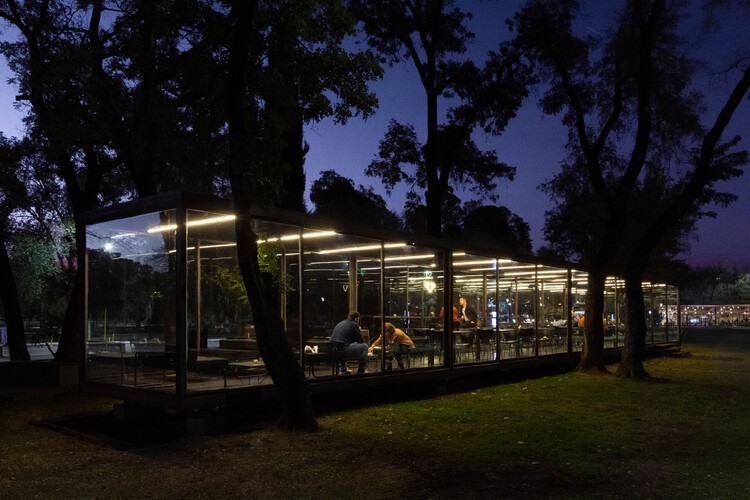 Desain Paviliun Taman Parque de Mayo Karya Arsitektur Bernardo Rosello 10