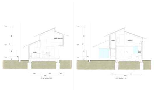 Desain Rumah Jepang di Hantsuki oleh Katsutoshi Sasaki dan Rekan 32