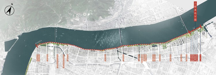 Transformasi Sungai Hangzhou Menjadi Taman Asian Games Sanqiao oleh Studio Desain Asli TJAD 2