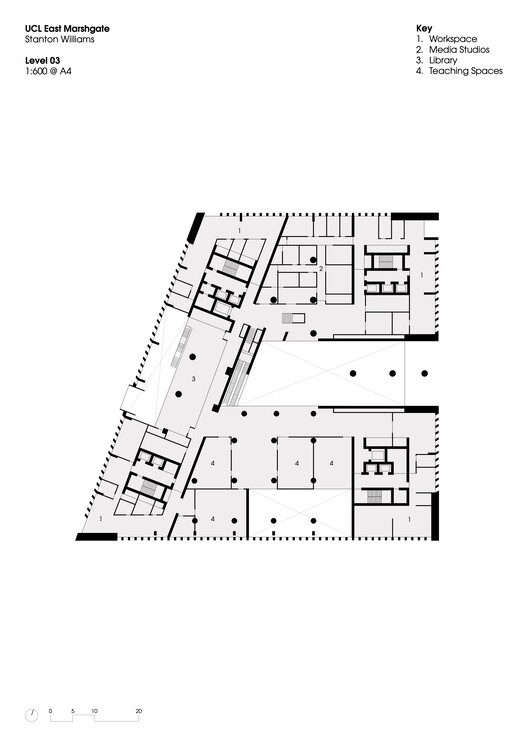 Arsitektur Gedung Marshgate UCL East Oleh  Stanton Williams 36